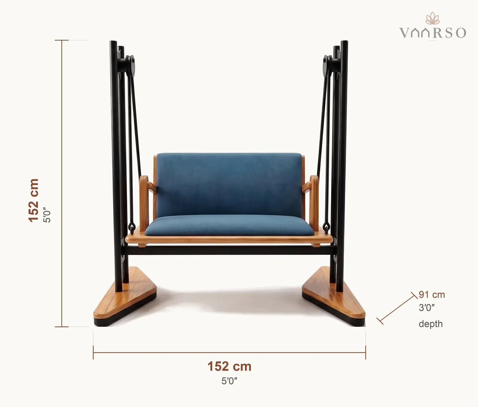 Urban 1 with its measurements marked